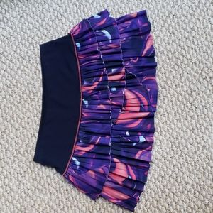 Lucky in love tennis skort